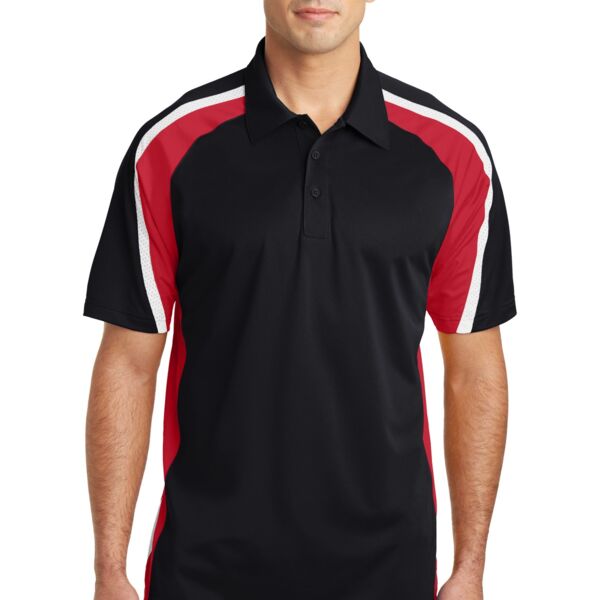 Tricolor Micropique Sport Wick ® Polo Thumbnail