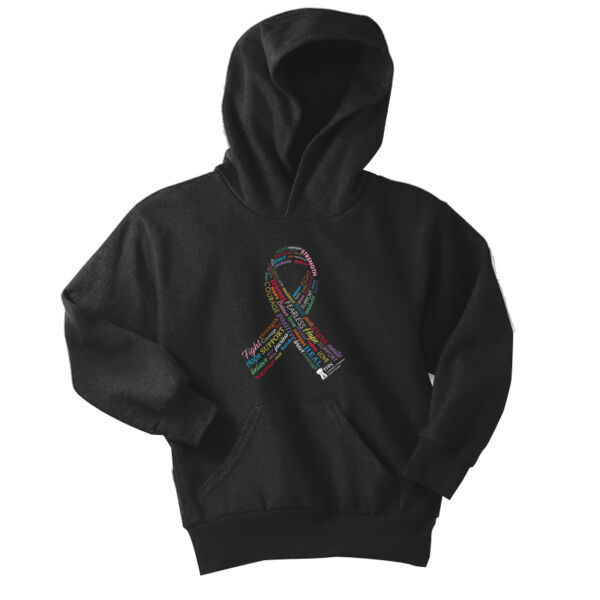 FHN Cancer Center - Youth Core Fleece Pullover Hooded Sweatshirt Thumbnail